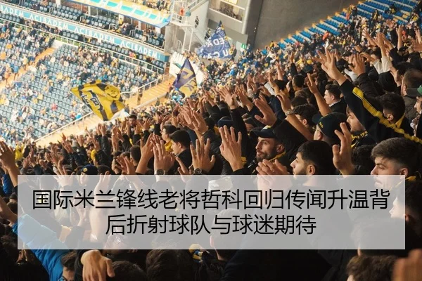 国际米兰锋线老将哲科回归传闻升温背后折射球队与球迷期待